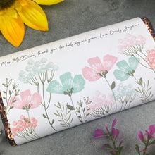 Load image into Gallery viewer, Teacher Gift - Personalised Chocolate Bar