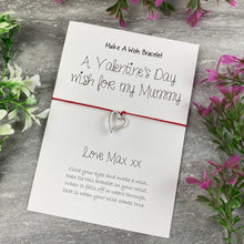 Load image into Gallery viewer, A Valentine's Wish For My Mummy - Wish Bracelet-4-The Persnickety Co