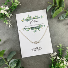 Load image into Gallery viewer, Bridesmaid Proposal Gift - Knot Necklace