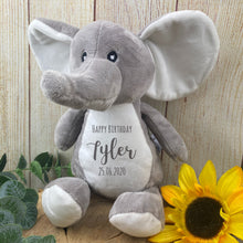 Load image into Gallery viewer, Personalised 'Happy Birthday' Lion Soft Toy