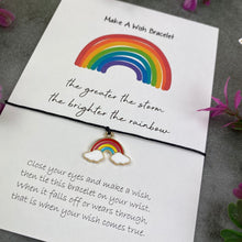 Load image into Gallery viewer, The Greater The Storm The Brighter The Rainbow-3-The Persnickety Co