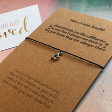 Load image into Gallery viewer, Good Friends Are Like Stars Wish Bracelet-2-The Persnickety Co