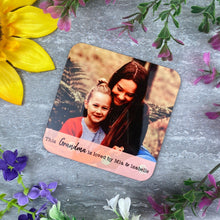 Load image into Gallery viewer, This Grandma Is Loved By Personalised Coaster-The Persnickety Co