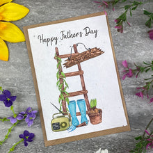 Load image into Gallery viewer, Fathers Day Garden Plantable Seed Card-The Persnickety Co