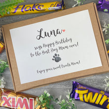 Load image into Gallery viewer, Happy Birthday Dog Mum / Dad - Personalised Chocolate Box-5-The Persnickety Co