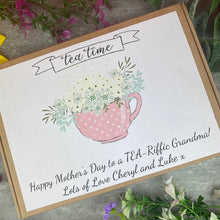 Load image into Gallery viewer, Mother's Day Personalised Tea and Biscuit Box-The Persnickety Co