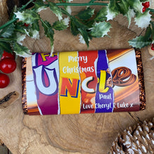 Load image into Gallery viewer, Personalised Uncle Chocolate Bar-2-The Persnickety Co