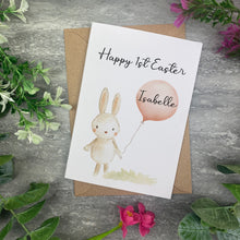 Load image into Gallery viewer, Personalised Happy 1st Easter Card