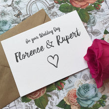 Load image into Gallery viewer, On Your Wedding Day Card-4-The Persnickety Co