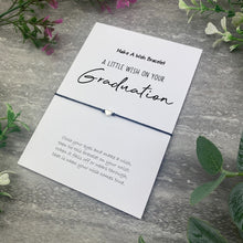 Load image into Gallery viewer, Graduation Wish Bracelet