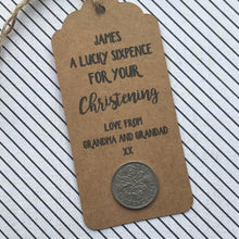 Load image into Gallery viewer, Lucky Sixpence For A Christening-3-The Persnickety Co