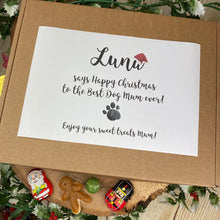 Load image into Gallery viewer, Personalised Christmas Dog Mum/Dad - Sweet Box