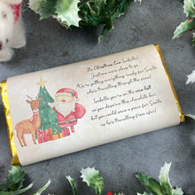 Load image into Gallery viewer, Christmas Eve Personalised Chocolate Bar
