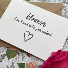 Load image into Gallery viewer, I Can't Wait To Be Your Wife / Husband-2-The Persnickety Co