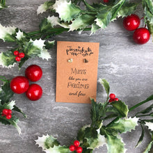 Load image into Gallery viewer, Mums Like You Are Precious & Few Heart Earrings-3-The Persnickety Co