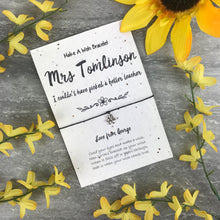 Load image into Gallery viewer, I Couldn't Have Picked A Better Teacher With Plantable Wildflower Seed Card Backing-The Persnickety Co