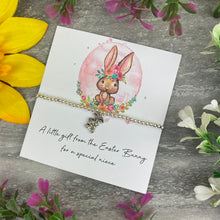 Load image into Gallery viewer, A Special Niece Easter Bunny Beaded Bracelet
