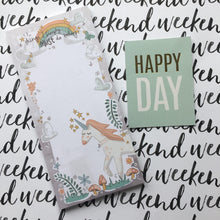 Load image into Gallery viewer, Unicorns and Rainbows List Pad-10-The Persnickety Co
