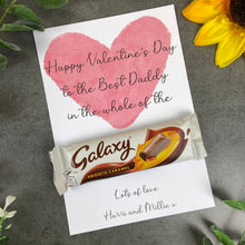 Load image into Gallery viewer, Personalised Valentines Chocolate Gift