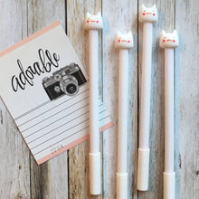Load image into Gallery viewer, Cheeky Cat Gel Pens-2-The Persnickety Co