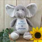 Load image into Gallery viewer, Personalised 'Big Brother' Elephant Soft Toy