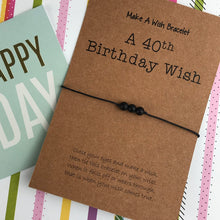 Load image into Gallery viewer, A 40th Birthday Wish - Onyx-6-The Persnickety Co