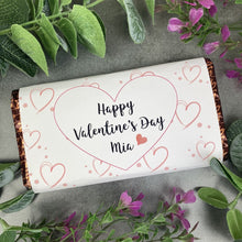 Load image into Gallery viewer, Love Heart Valentines Day Chocolate Bar-The Persnickety Co