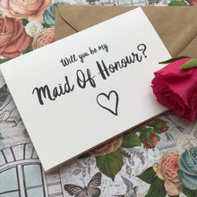 Load image into Gallery viewer, Will You Be My Bridesmaid Card-6-The Persnickety Co
