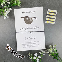 Load image into Gallery viewer, Hang In There Wish Bracelet-4-The Persnickety Co