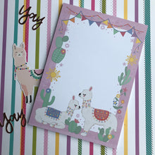 Load image into Gallery viewer, Llama A5 Notepad-The Persnickety Co
