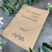 Load image into Gallery viewer, Friendship Knot Necklace