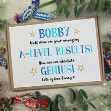 Load image into Gallery viewer, Exam Congratulations - A-Level Chocolate Box