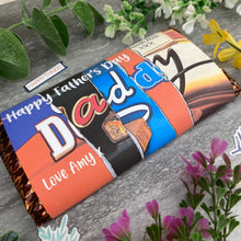 Load image into Gallery viewer, Happy Father&#39;s Day Daddy Personalised Chocolate Bar-The Persnickety Co
