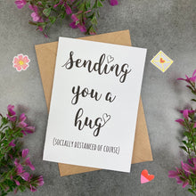 Load image into Gallery viewer, Sending You A Hug (Socially Distanced Of Course) Card-5-The Persnickety Co