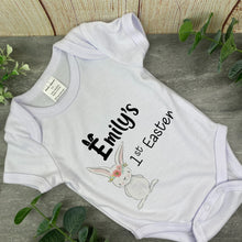 Load image into Gallery viewer, Cute Bunny 1st Easter Bib and Vest