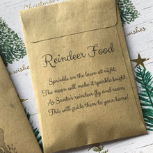 Load image into Gallery viewer, Magic Reindeer Food Kraft Envelope-10-The Persnickety Co