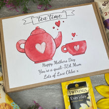 Load image into Gallery viewer, Mothers Day Quali-TEA Tea and Biscuit Box