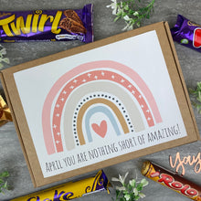 Load image into Gallery viewer, You Are Nothing Short Of Amazing Personalised Chocolate Box-The Persnickety Co