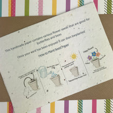 Load image into Gallery viewer, Plantable Wildflower Seed Card - Mummy Thank You For Helping Me Grow-2-The Persnickety Co