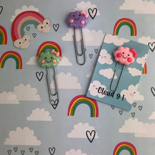 Load image into Gallery viewer, Happy Cloud Resin Paper Clip-2-The Persnickety Co