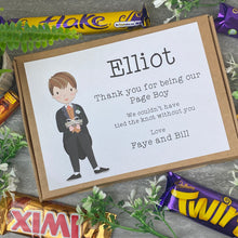 Load image into Gallery viewer, Page Boy Thank You Chocolate Box-2-The Persnickety Co
