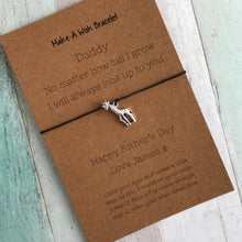 Load image into Gallery viewer, No Matter How Tall I Grow Wish Bracelet-2-The Persnickety Co