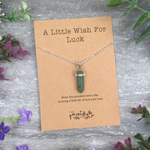 Load image into Gallery viewer, Crystal Necklace - A Little Wish For Luck-The Persnickety Co