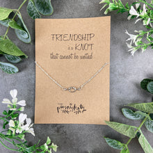 Load image into Gallery viewer, Friendship Knot Necklace-The Persnickety Co