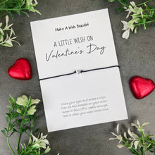 Load image into Gallery viewer, Valentines Day Heart Wish Bracelet