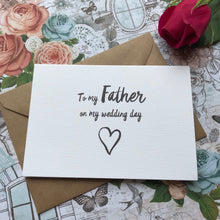 Load image into Gallery viewer, On My Wedding Day To My Mother / Father-7-The Persnickety Co