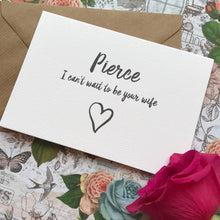 Load image into Gallery viewer, I Can't Wait To Be Your Wife / Husband-9-The Persnickety Co
