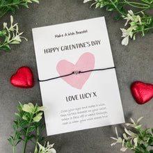 Load image into Gallery viewer, Happy Galentine's Day Wish Bracelet