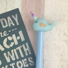 Load image into Gallery viewer, Cute Narwhal Gel Pen-4-The Persnickety Co

