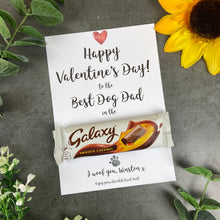 Load image into Gallery viewer, Personalised Dog Mum/Dad Valentines Gift